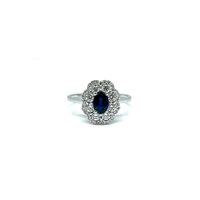 Anneau Golay Femme in Or blanc Zaffiro blu 0.55 Ct MA5114O4ZFN055 - MA5114O4ZFN055